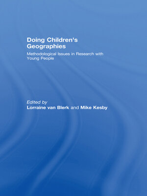 cover image of Doing Children's Geographies